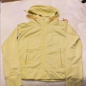 Yellow *Lululemon* sweatshirt